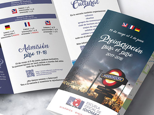 brochure triptico