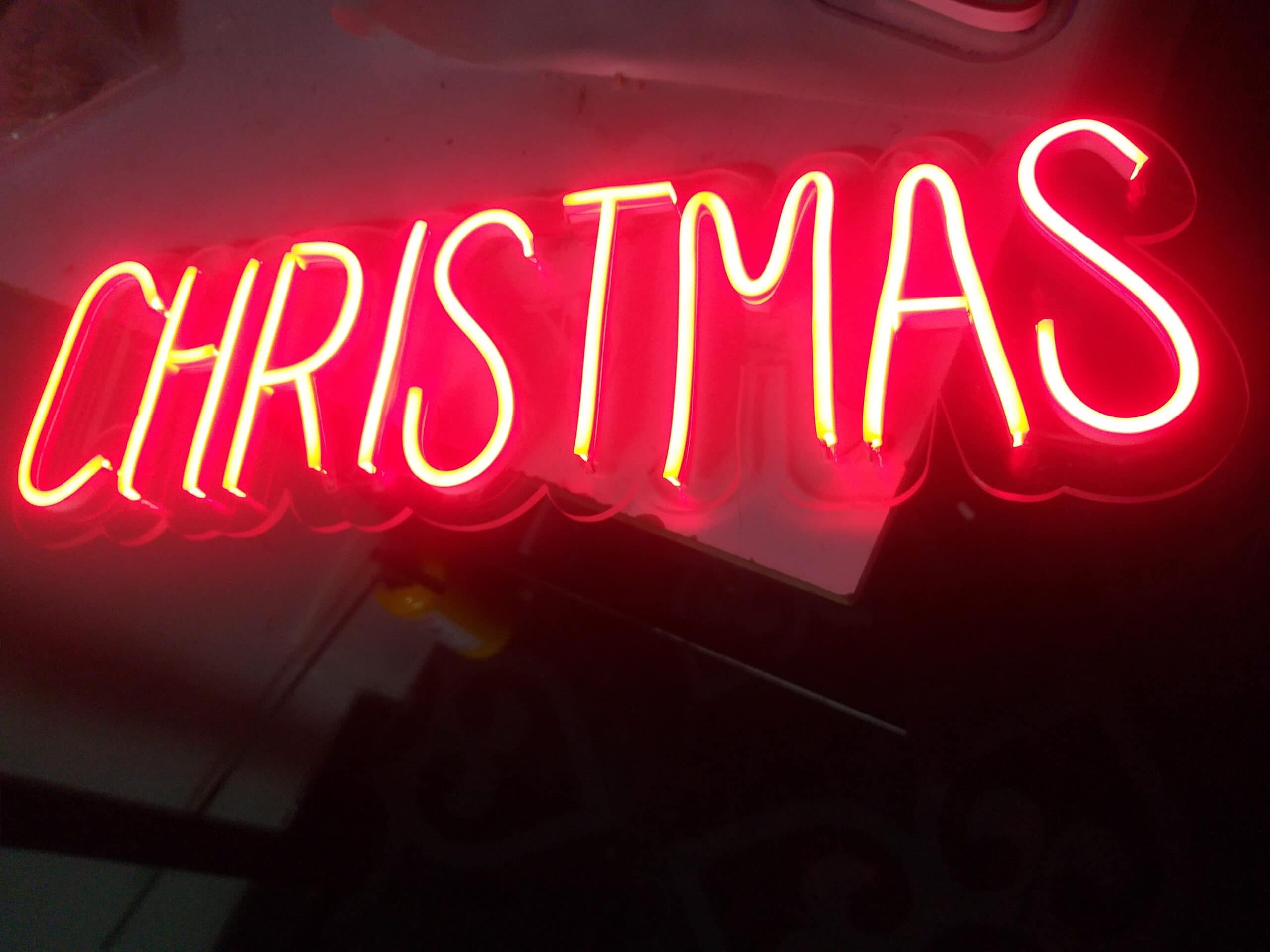 Avisos en neon