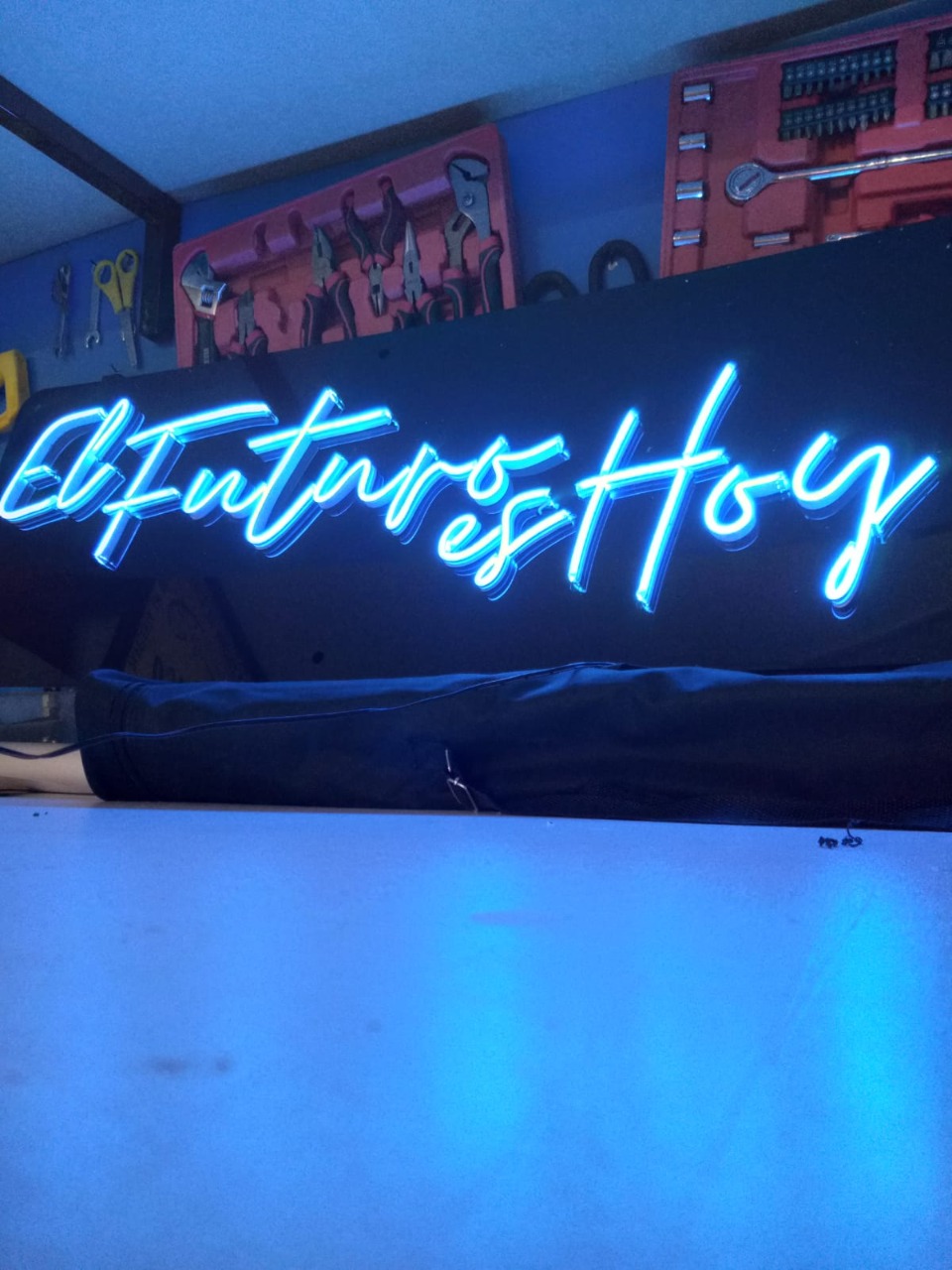 Avisos en neon